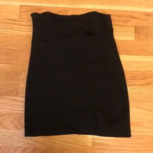 Fitted Black Skirt